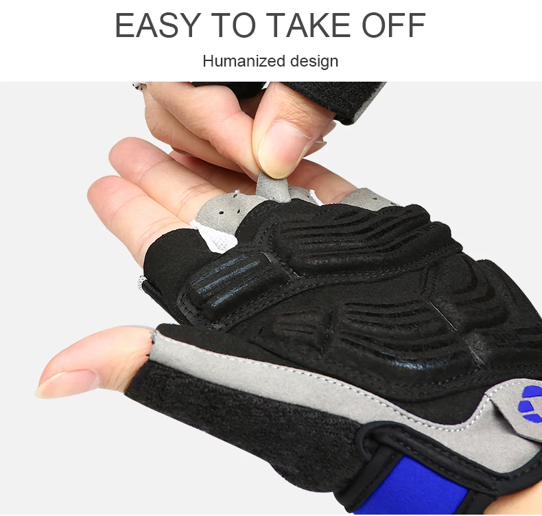 INBIKE перчатки для велоспорта, велосипедные перчатки с полупальцами, противоударные дышащие Гелевые перчатки для горного велосипеда, мужская спортивная одежда для велоспорта