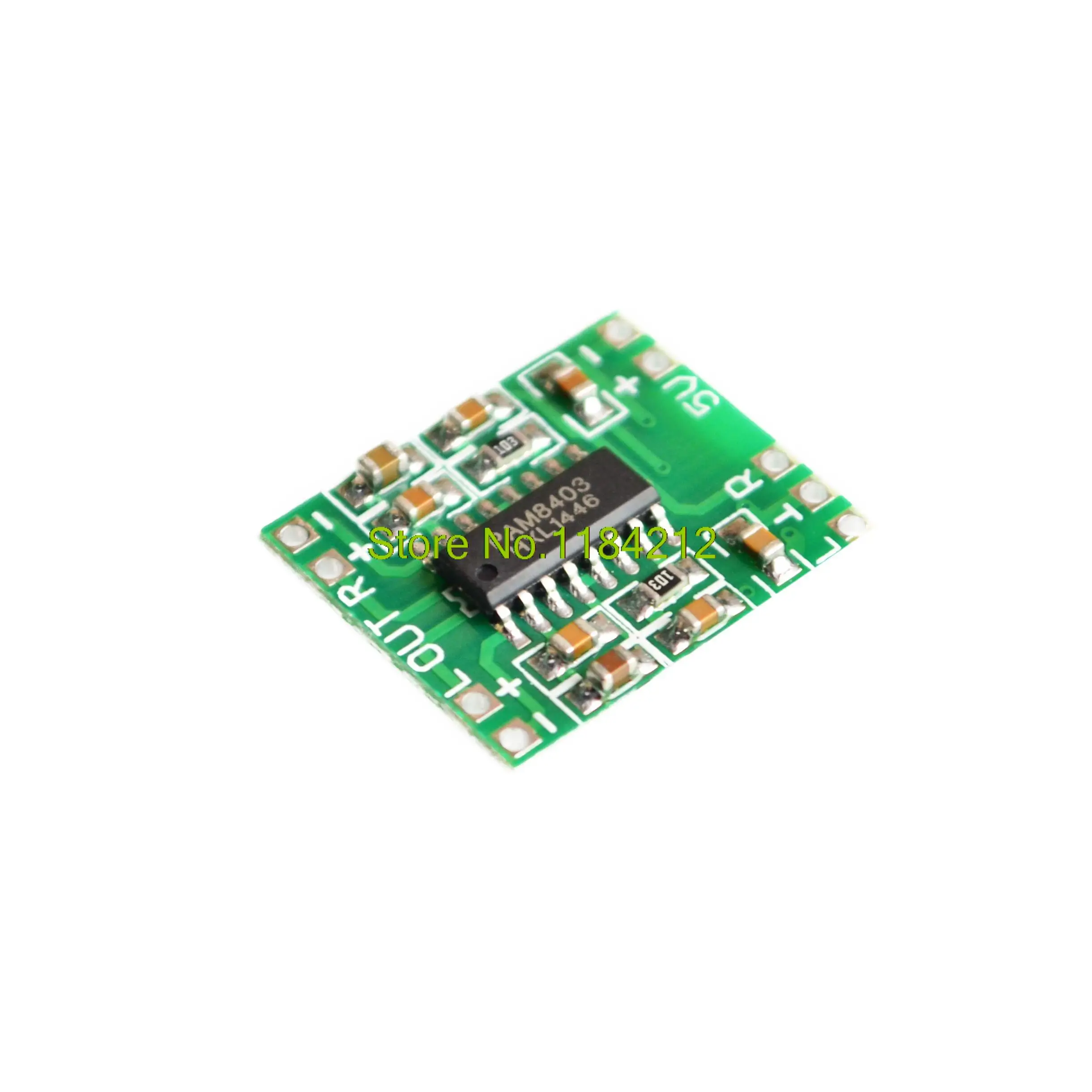 

NEW 2 Channels 3W Digital Power PAM8403 Class D Audio Module Amplifier Board USB DC 5V Mini Class-D Digital Amplifier Board LCD