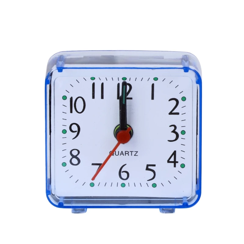 Square Trip Bed Compact Quartz Beep Alarm Clock Mini Cute Portable Hot UK 2019 