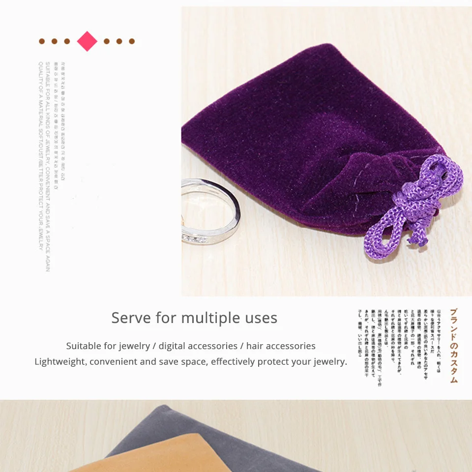 Earphone bag Flannel cloth Earbuds carrying case Headphones storage pouch Mini-protection small bag for Earphones SD cards (5)