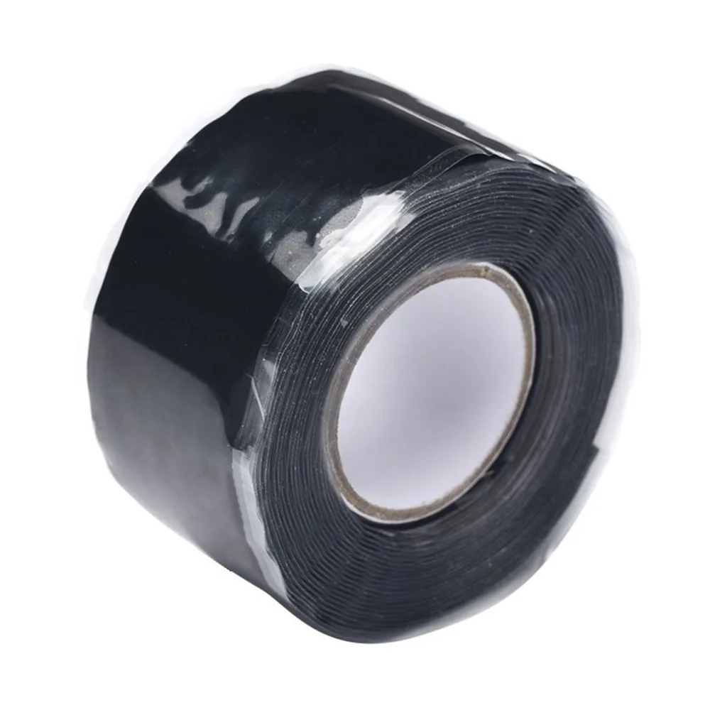 

2.5*150-300CM Waterproof Adhesive Tape Electrician High-Pressure Self-Fluxing Silicone Tape Pipe Repair Silicone Rubber Tool