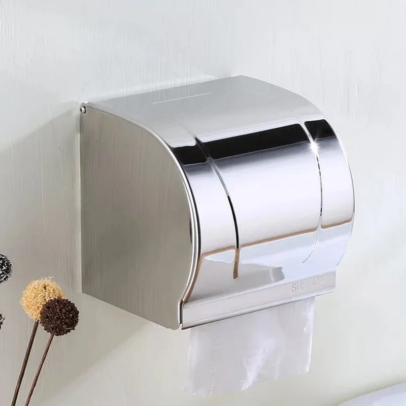 Buy Bathroom tissue box toilet paper box Stainless
