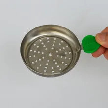 1 шт. уголь для кальяна металлический экран Apple силиконовый, в форме листа ручка наргуил аксессуары для курения воды