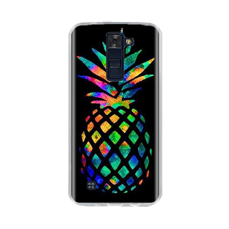Чехол для LG K7 K8 Lte задняя крышка Мягкие силиконовые ТПУ чехлы Coque k7 телефонов 3D