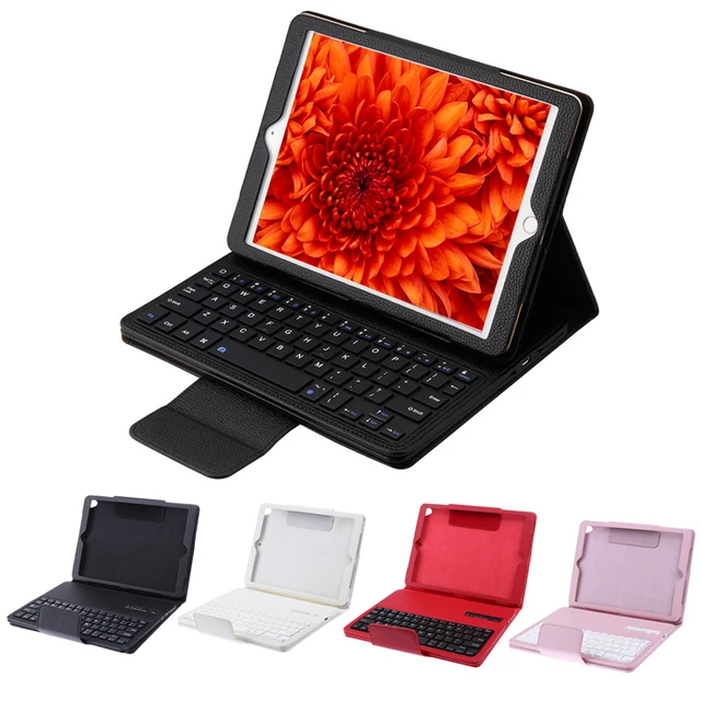 Special Price 2 in 1 Portable Detachable Removable PU Leather Wireless Bluetooth Keyboard Case with Stand USB Charger Cable for Apple iPad 