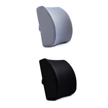 Поясничная Подушка нижняя подушка для поддержки спины для сиденья автомобиля офисное кресло мягкий массажер пены памяти диванная подушка под спину