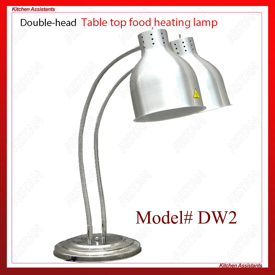 DW1/DW2 electric stainless steel food heating warming lamp light for restaurant