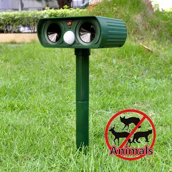 

Solar Ultrasonic Repeller Sonic Animal Repeller Bird Control Device