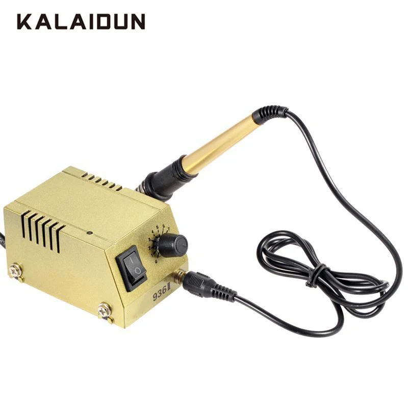 

KALAIDUN Quick Heating Soldering Station Electronic Welding Iron EU/US 220V /110V Thermoregulator Soldering Iron Welding Tool