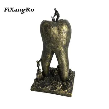 

New Arrival Dental Artware Teeth Handicraft Dentist Gift Resin Crafts Dental Clinic Decoration Furnishing Articles Creative Gift