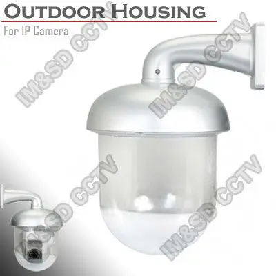 

Outdoor Waterproof Dome Housing Enclosure for Security CCTV IP Pan Tilt Camera