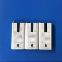 3 шт. из Беспроводной датчик вибрации для дома сигнализация, датчик удара для охранник, антивибрационные датчик охранной сигнализации