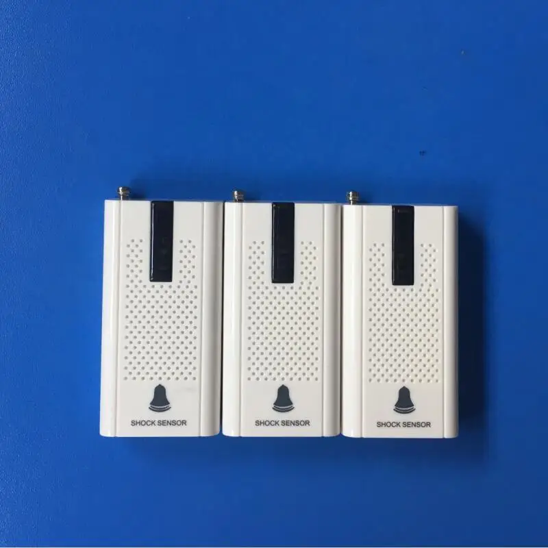 

3 PCS of Wireless vibration sensor for home alarm systems,shock sensor for security guard,anti-vibration security alarm sensor