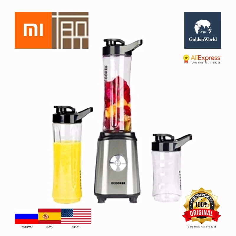 Original Xiaomi Mi Home Portable Blender Fruit Juicer Vegetable Blender