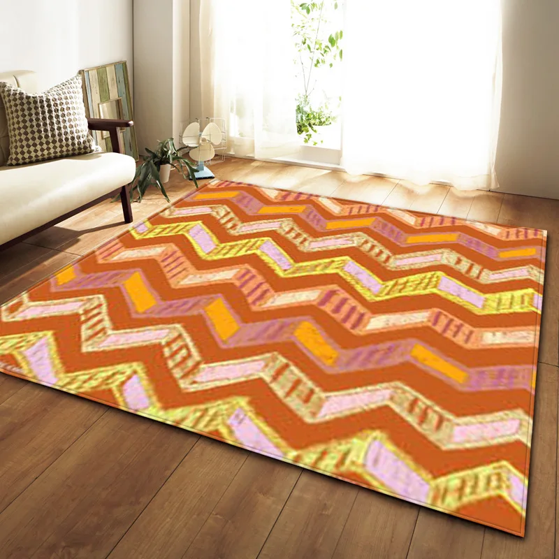 

Modern Simple Geometric Lines Wave Carpets And Rugs For The Living Room Area Rug Lounge Carpet Children's Mat Bedroom Rugs Cover