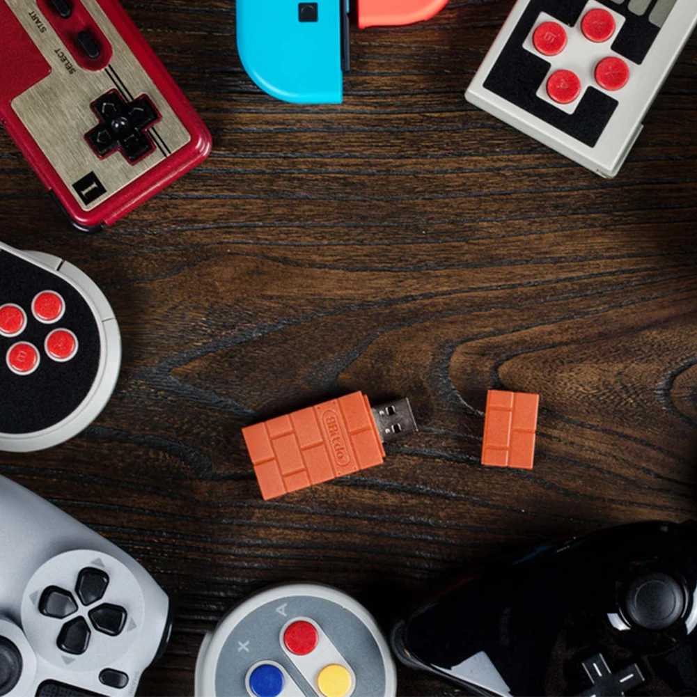 8 Bitdo usb-адаптер для приемника Портативный беспроводной Bluetooth геймпад приемник USB переключатель адаптер игры джойстик геймпад аксессуары