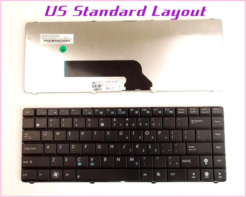 New US Layout Keyboard for ASUS K40 K40AB K40AN K40E K40IJ K40IN K40IL K40IP A41 A41ID A41IE A41IN Laptop/Notebook | Компьютеры и офис