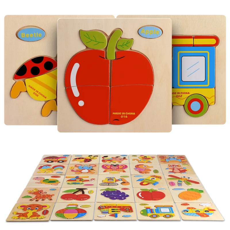 82 шт Puzzle игрушки Ежик фруктовые бусины материалы montessori деревянные игрушки montessori Oyuncak Развивающие игрушки для Детский подарок