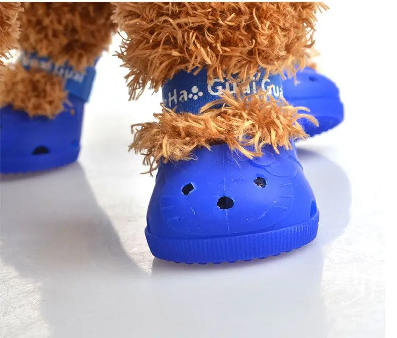 

E89 Summer Pet Dog Shoes Fashion Dog Shoes Pet Shoes Pet Boots 4pcs/set
