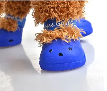 

E89 Summer Pet Dog Shoes Fashion Dog Shoes Pet Shoes Pet Boots 4pcs/set