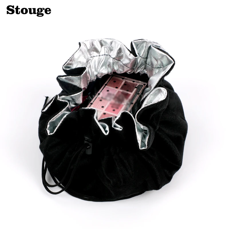  Stouge 1PC Drawstring Cosmetic Bag Travel Storage Makeup Bag Foldable Large Pouch Baby Kids Toys Ba