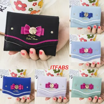 

Women Cute Small Wallet Bags Cute Flower Coin Change Purse Lether Hasp Clutch Wallet Coin Bags Gift Mini Slim Card Wallet