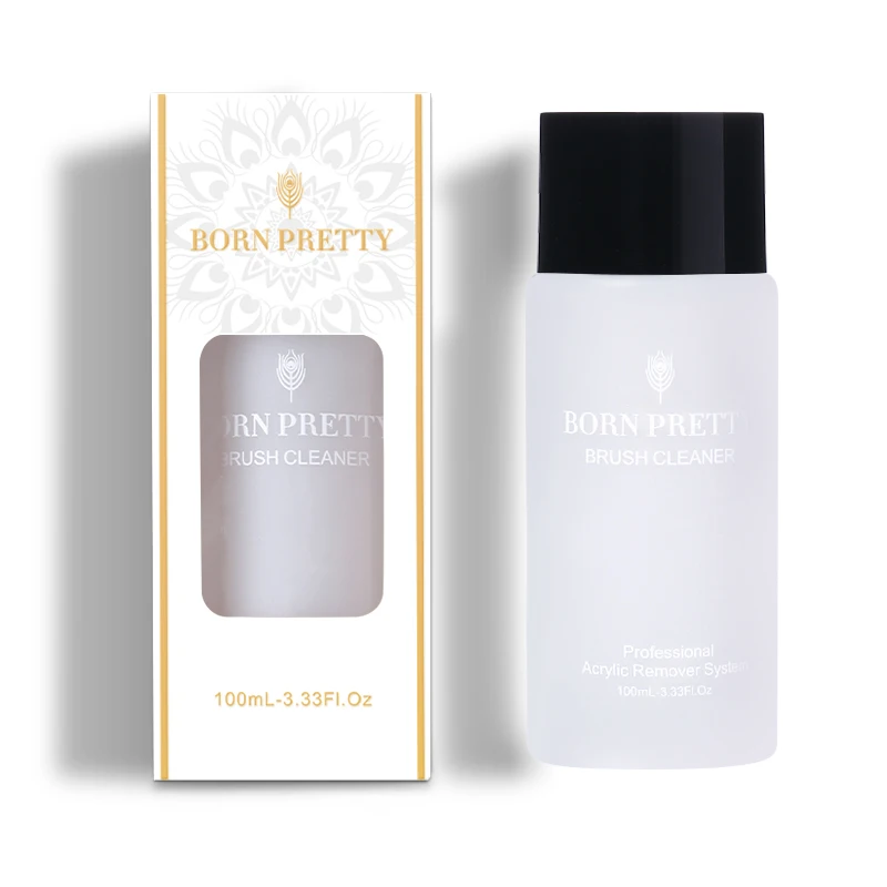 

100ml BORN PRETTY Brush Cleaner Acrylic Remover Nail Polish UV Gel Manicure Nail Art Accessory