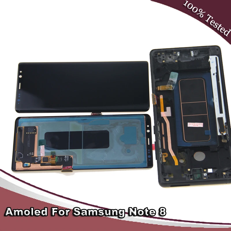 

AMOLED replacement For samsung galaxy note 8 note8 N950 N950F lcd display +touch screen digitizer assembly