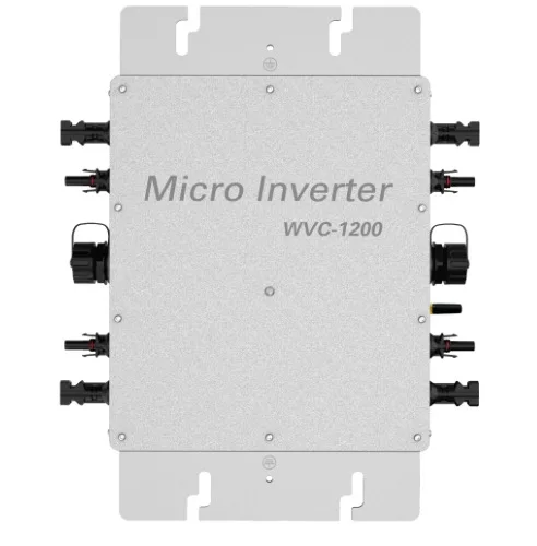 MPPT WVC 1200 водонепроницаемый беспроводной MPPT микро на сетке инвертор DC22-50V к AC110V/220 В 1200 Вт микро чистая синусоида инвертор