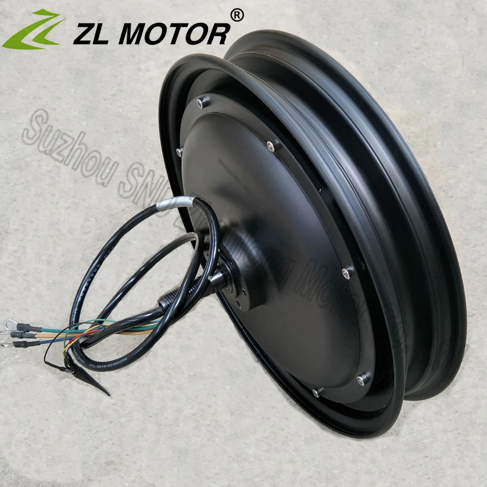 Cheap 14inch 48V 500W  brushless rear hub motor E-BIKE classic / normal bike diy 14inch motor G-M076 1