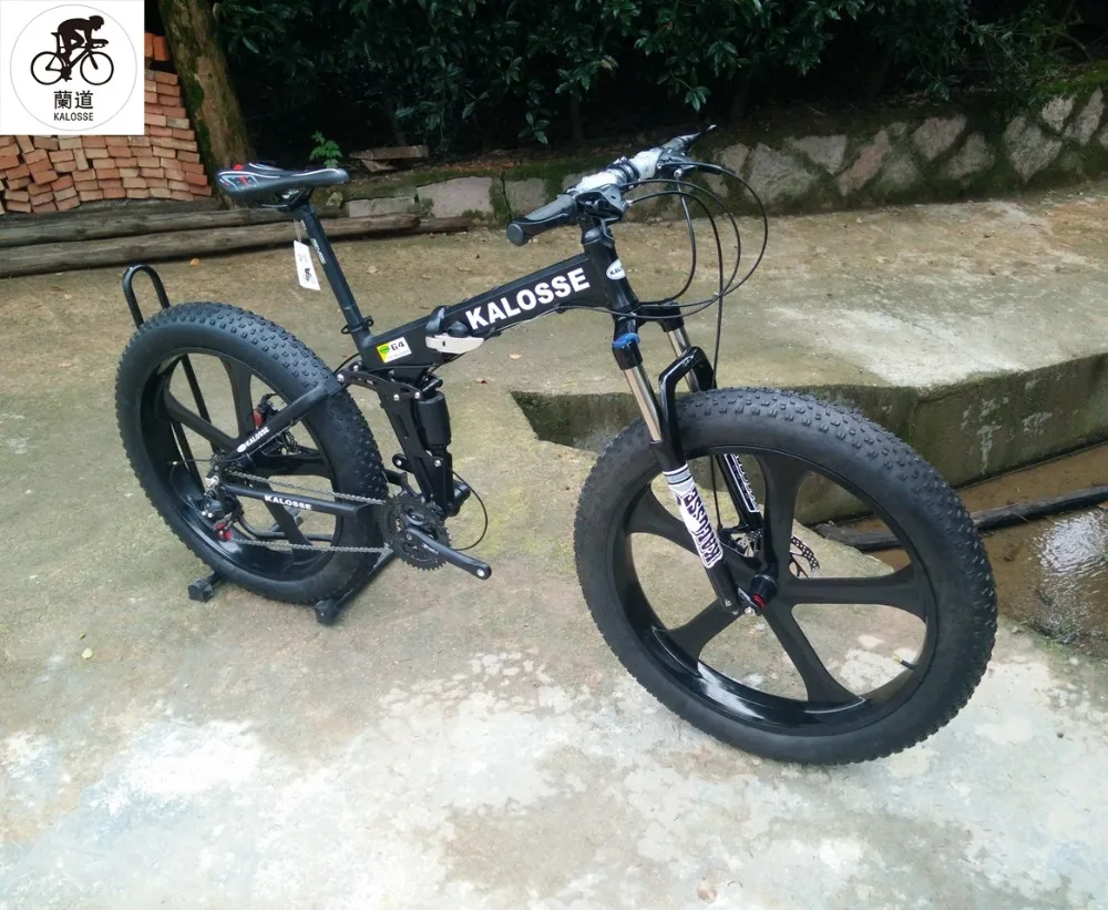 Top Kalosse Fat bicycle Six spokes wheels Beach bike 26*4.0 Tires mountain bike 21/24/27/30 speed 12 Top Kalosse Fat bicycle Six spokes wheels Beach bike 26*4.0 Tires mountain bike 21/24/27/30 speed 12