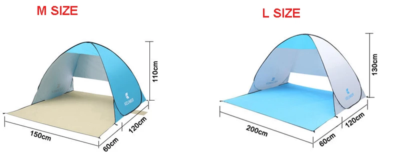 KEUMER Пляжная палатка, 2 человека, автоматическая палатка, палатка для кемпинга, Мгновенный Всплывающий Открытый Анти-УФ тент, палатка, открытый солнцезащитный навес