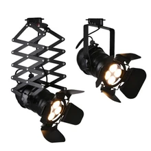 Retro Industriële Geschilderd Spoor Plafond Lamp E27 Plafonnier Led Plafondlamp Voor Woonkamer Slaapkamer Hotel Bar Tentoonstellingszaal