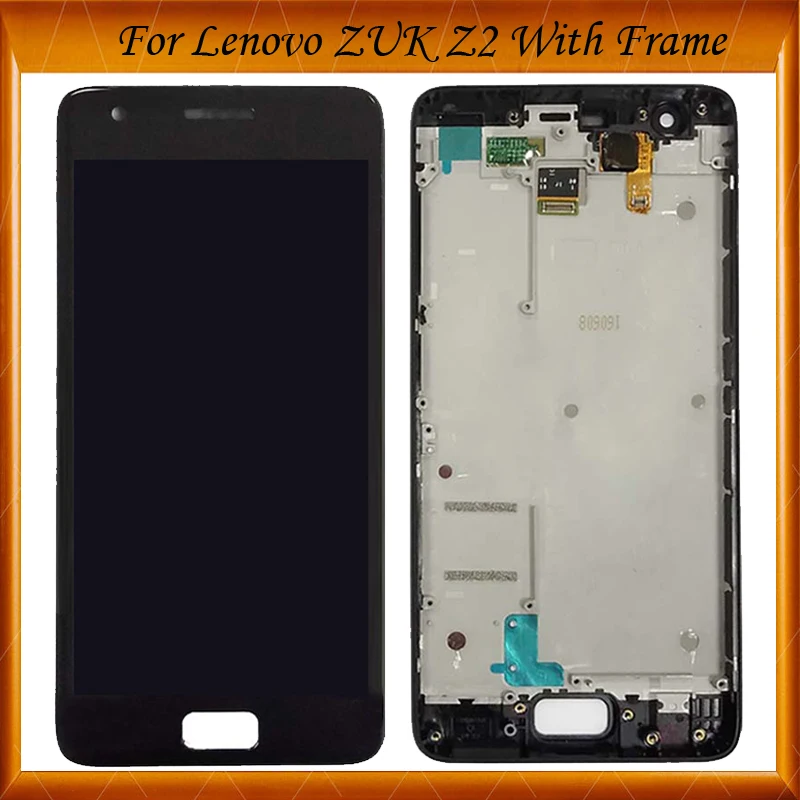 

100% Tested OK For Lenovo ZUK Z2 LCD Display With Touch Screen Digitizer Assembly With/Without frame Black White Color IN Stock