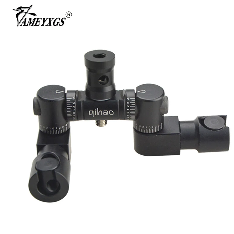 Archery Compound Bow Stabilizer V Bar Adjustable Double Side V bar