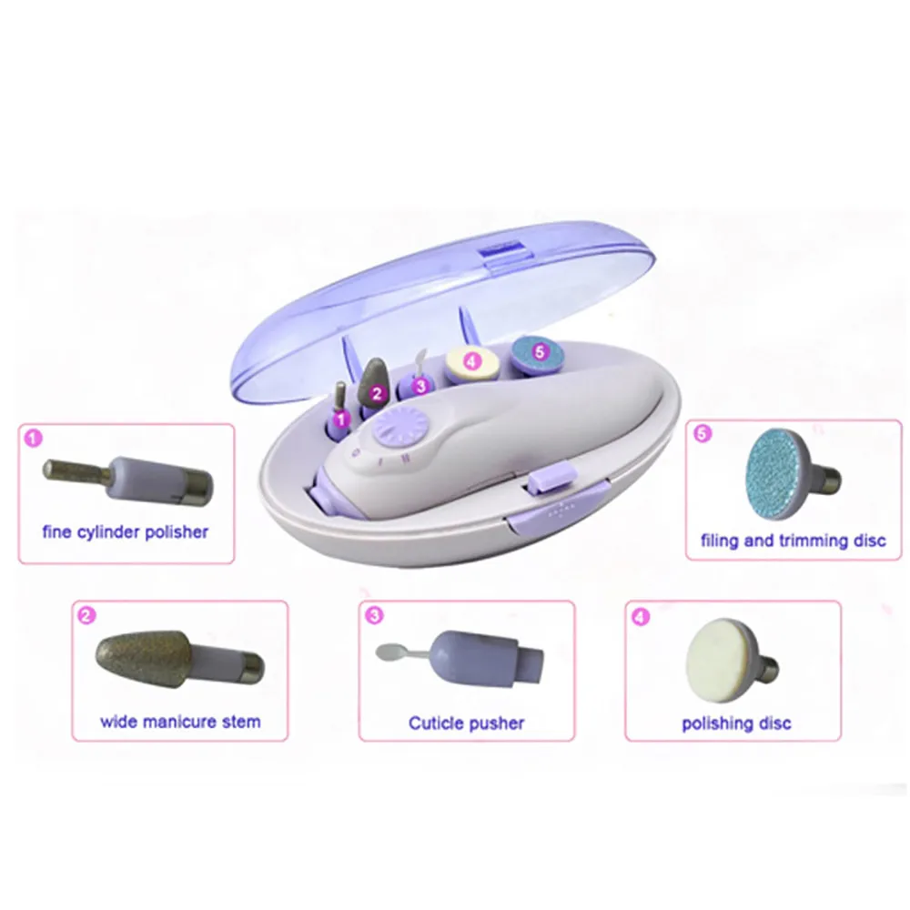 Женская электрическая машинка для маникюра Набор инструментов педикюр уход для маникюра ногтей пилка Полировка набор буров для дрели и машинный аксессуар