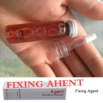 

Permanent Makeup Tattoo Midway Fixing Agent Effective Lock color 10g/pc Tattoo ink Painless skin solution