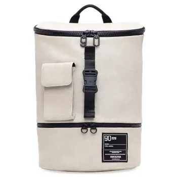 Xiaomi модный шикарный рюкзак, водонепроницаемый 90FUN, рюкзак для мужчин и женщин, школьная сумка, рюкзак для покупок, повседневная сумка для ноутбука, вместительная сумка - Цвет: Size M Greamy