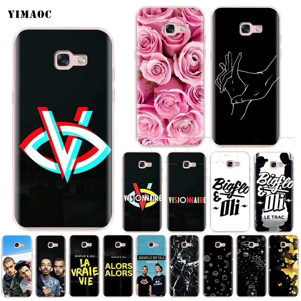 

YIMAOC Bigflo & Oli Silicone Case for Samsung Galaxy A7 A8 A9 A10 A20 A30 A40 A50 A70 M10 M20 M30 S10e J6 Plus