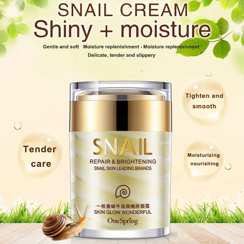 OneSping Snail Cream Snail Eye Cream whitening cream korean face care products aloe vera gel Anti Wrinkle rorec moisturizer care OneSping Snail Cream Snail Eye Cream whitening cream korean face care products aloe vera gel Anti Wrinkle rorec moisturizer care