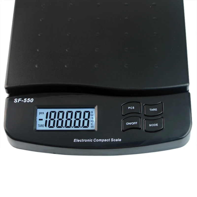 25 кг/55 фунтов ЖК-электронные Почтовые весы посылка Почтовые весы кухня магазин коммерческий вес баланс