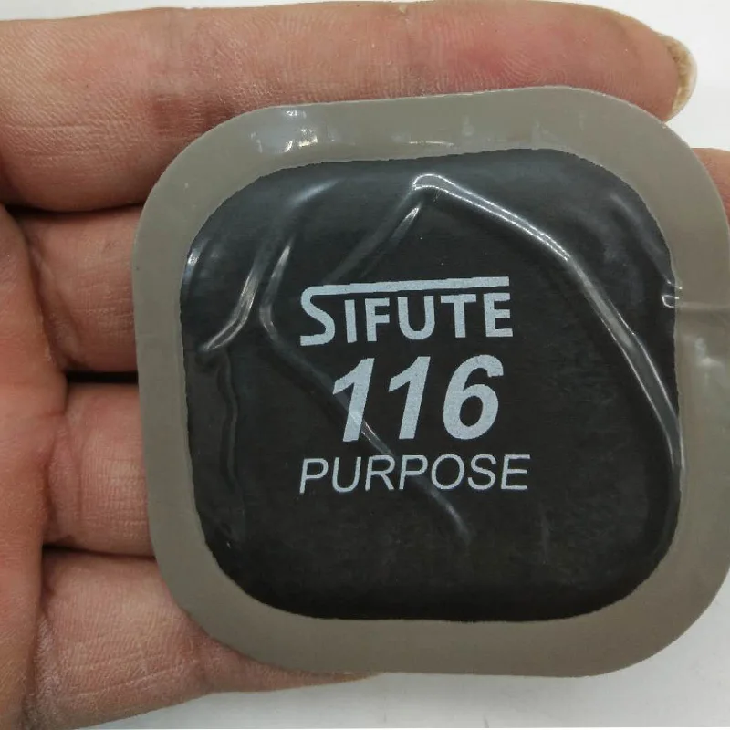 

80 Pieces / Box 55mm Square Nature Rubber Tire Repair Patch / Tyre Repair Patch / 40PCS/BOX Tire Repair Tools