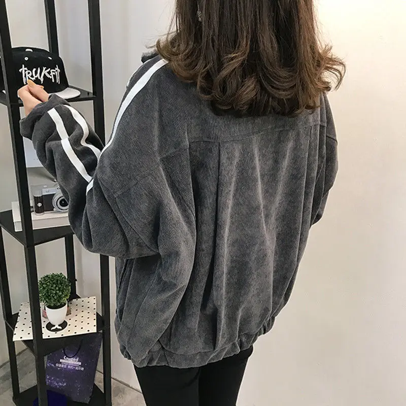 astounding  Vangull Women Jacket Winter New Cotton Lamb Velvet Thick Coat 2019 Autumn Casual Female Long Sleeve