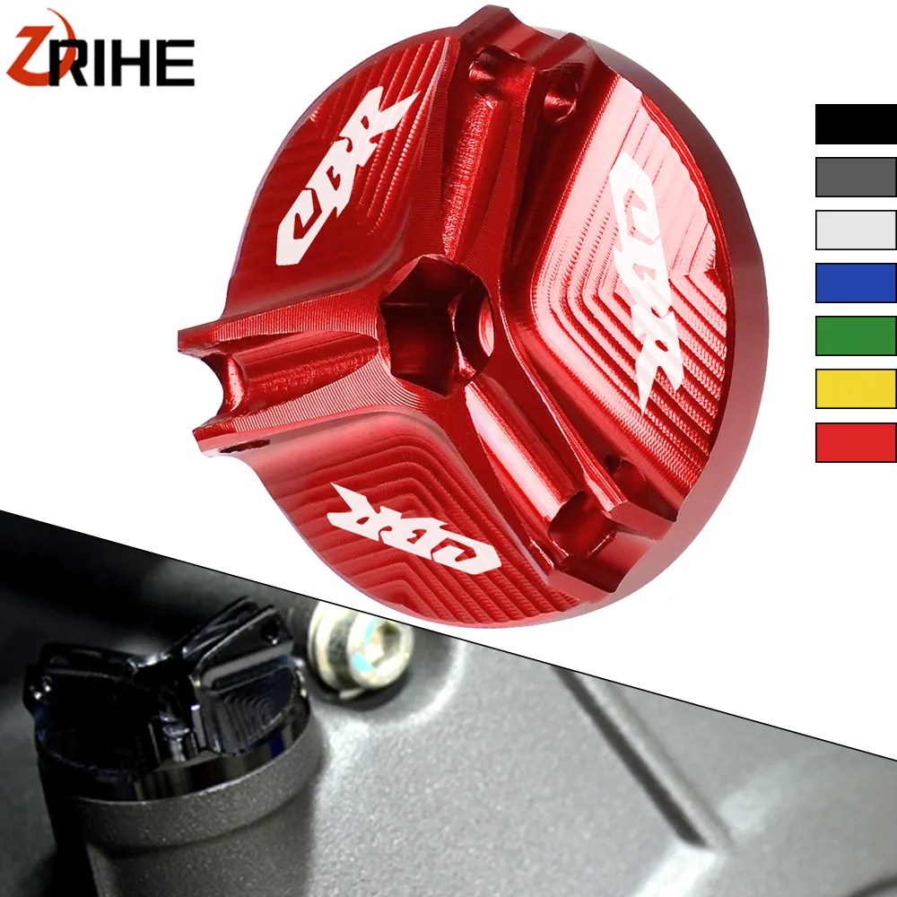

FOR Honda CBR 600 F2 F3 F4 F4i CBR600RR CB1000R CB500F M20*2.5 Motorcycle oil cap Reservoir Cup caps Engine Oil Filter Cover Cap
