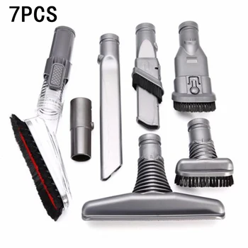 

7pcs Vacuum Flexi Crevice Dust Brush kit Home Full Cleaning tool Accessories For Dyson Cleaner DC35 DC44 DC41 DC56 V6 Brush Part