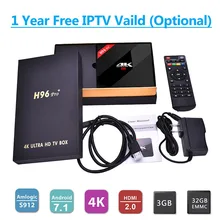 1 год Best 4 К * 2 К android iptv поле 3 г + 32 г H96 Pro + Великобритании de это французский 1150 Плюс Спортивный канал HD Европейский IPTV Mini PC Декодер каналов кабельного телевидения