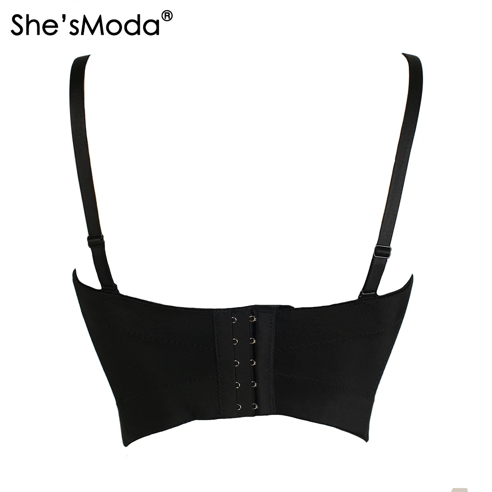 Online She sModa Strass Bustier Perlen Push Up Korsett Hochzeit Party frauen Bh Cropped Top Weste Plus Größe