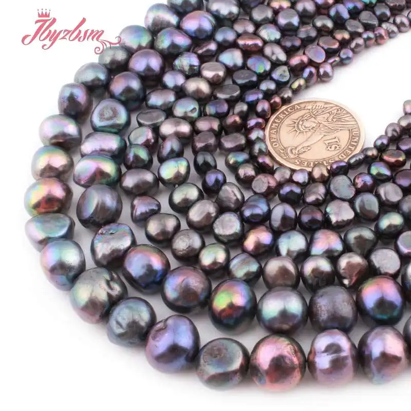Бусины из пресноводного жемчуга 3 4 5 9 мм нитка 7 8 дюйма|bead strands|stone beadsbeads free shipping |