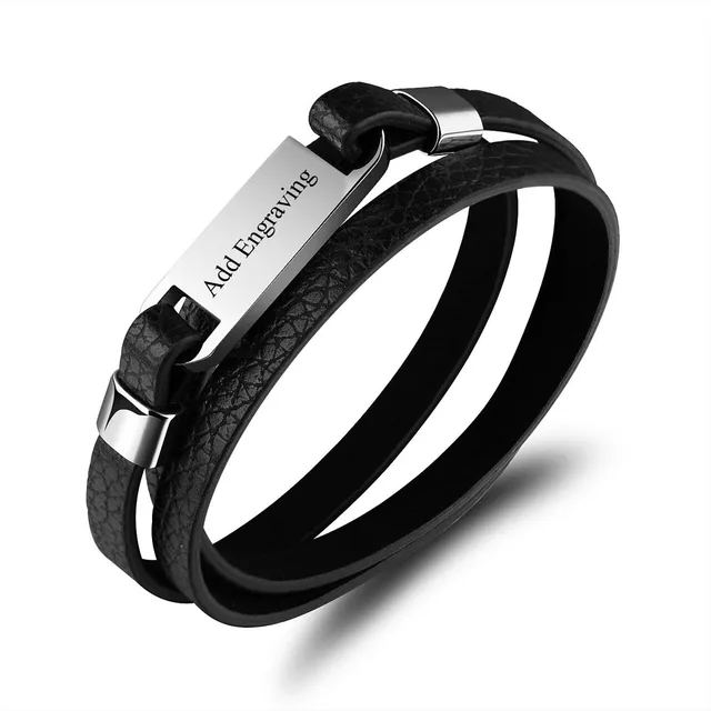 charms personalized bracelets stainless