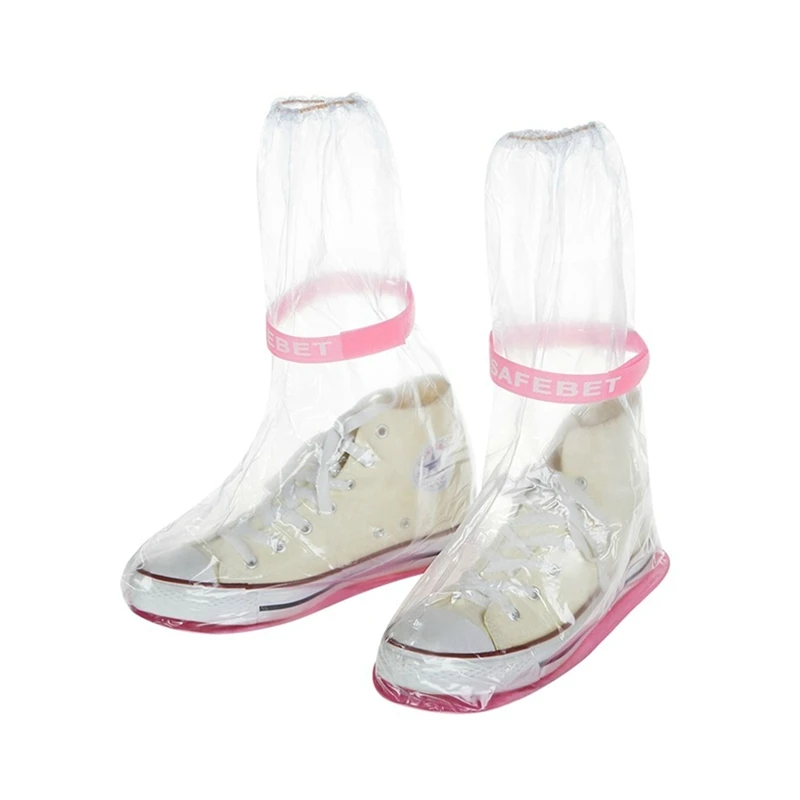 

Outdoor Light Waterproof Overshoes Anti-skid Shoe Cover Travel Rainy Day Necessities Medium Elastic In Leg Bindings Adjustable